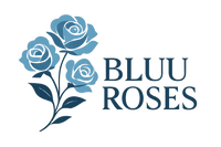 its a logo for a fashion store called Bluu Roses
